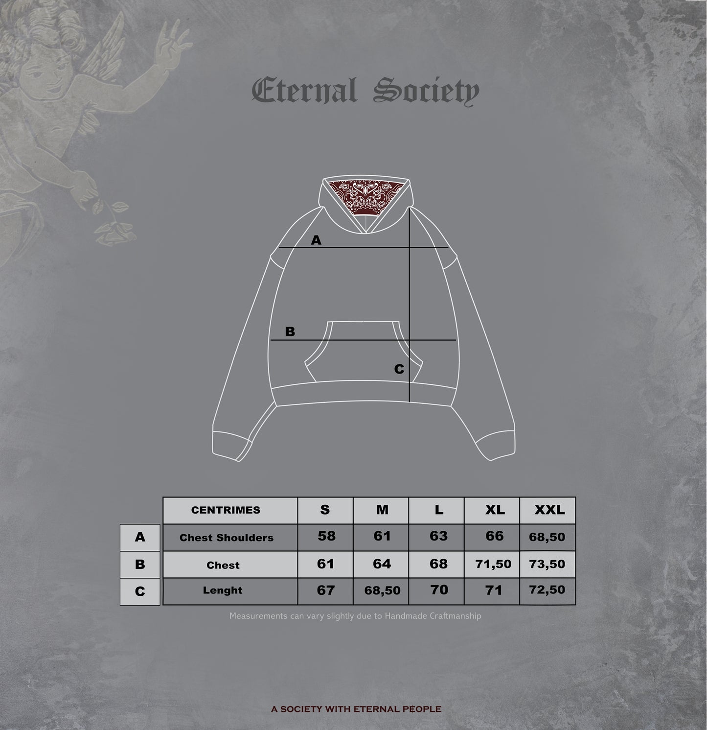 Sky Blue Bandana Hoodie