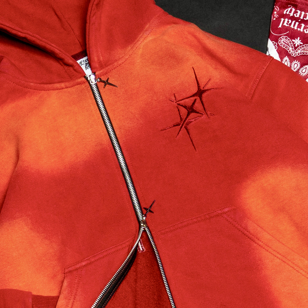 ETERNAL FLAM ZIP HOODIE