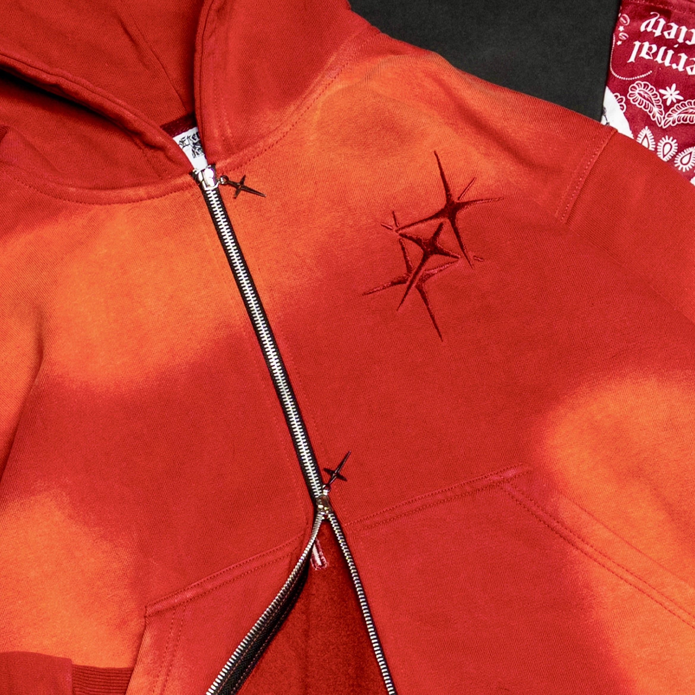 ETERNAL FLAM ZIP HOODIE