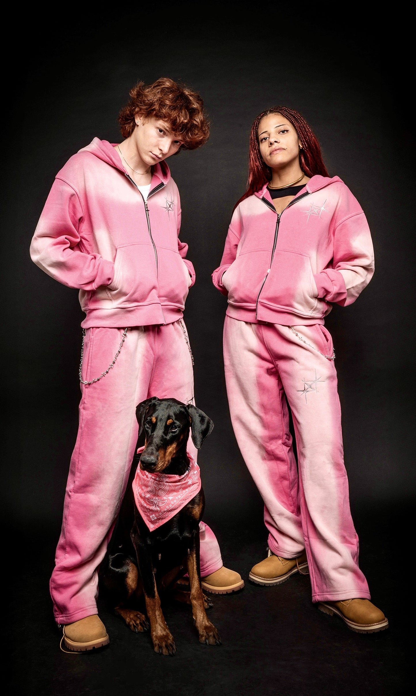 ETERNAL PINK ZIP HOODIE