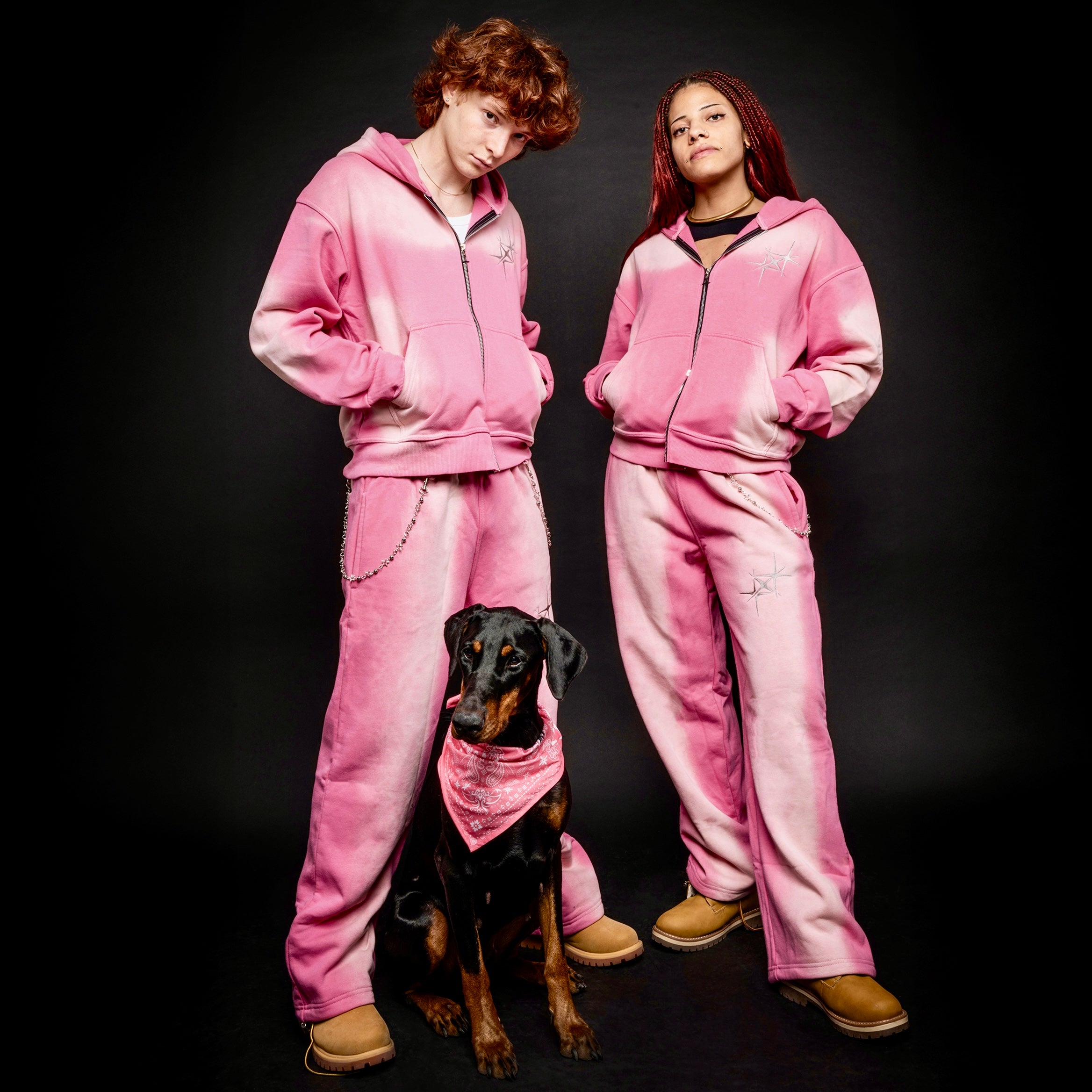 ETERNAL PINK ZIP HOODIE