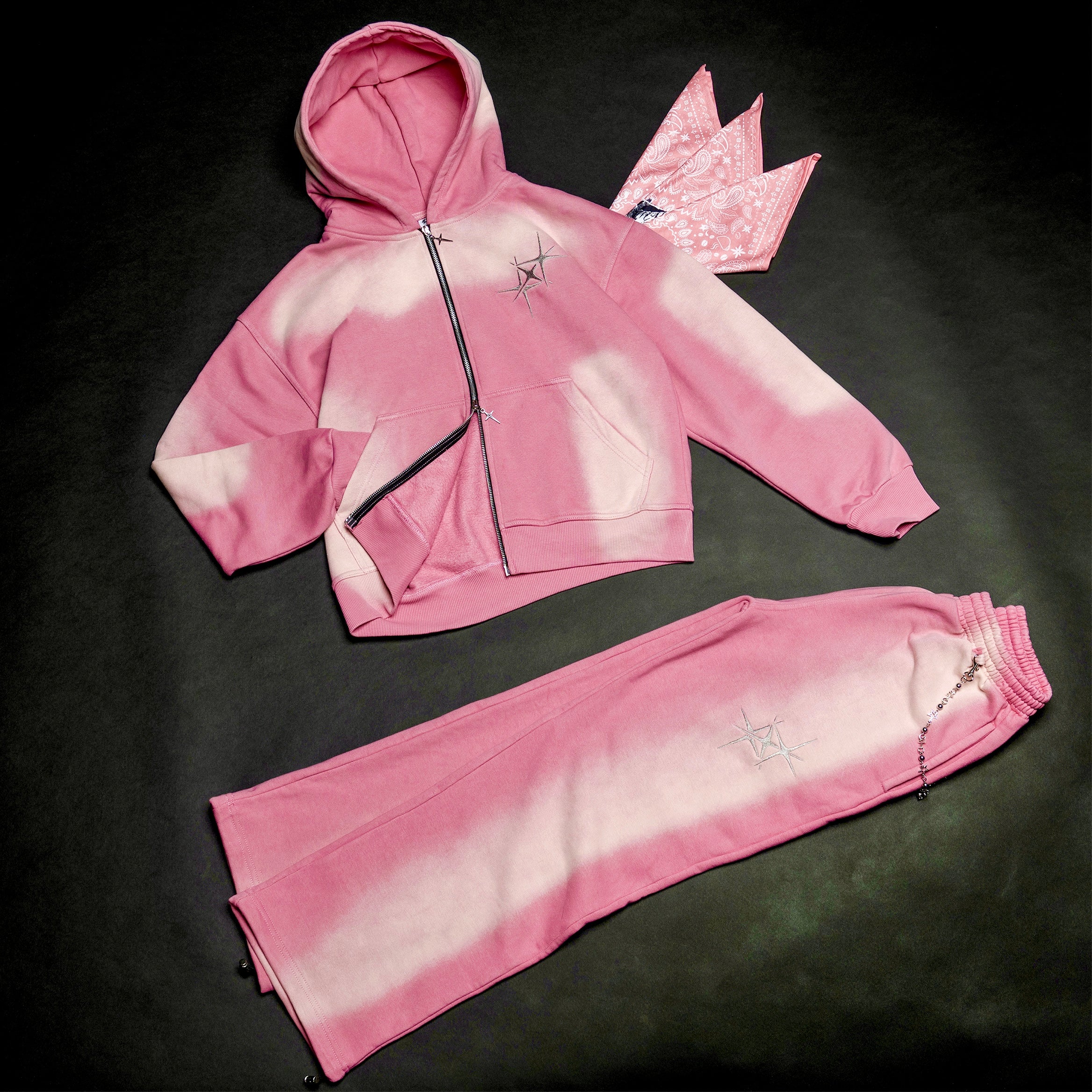 ETERNAL PINK ZIP HOODIE